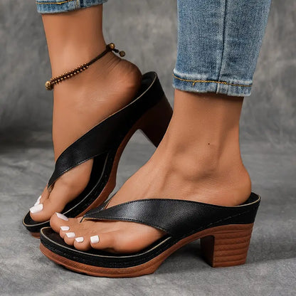 Felina - Cushioned Heeled Sandals