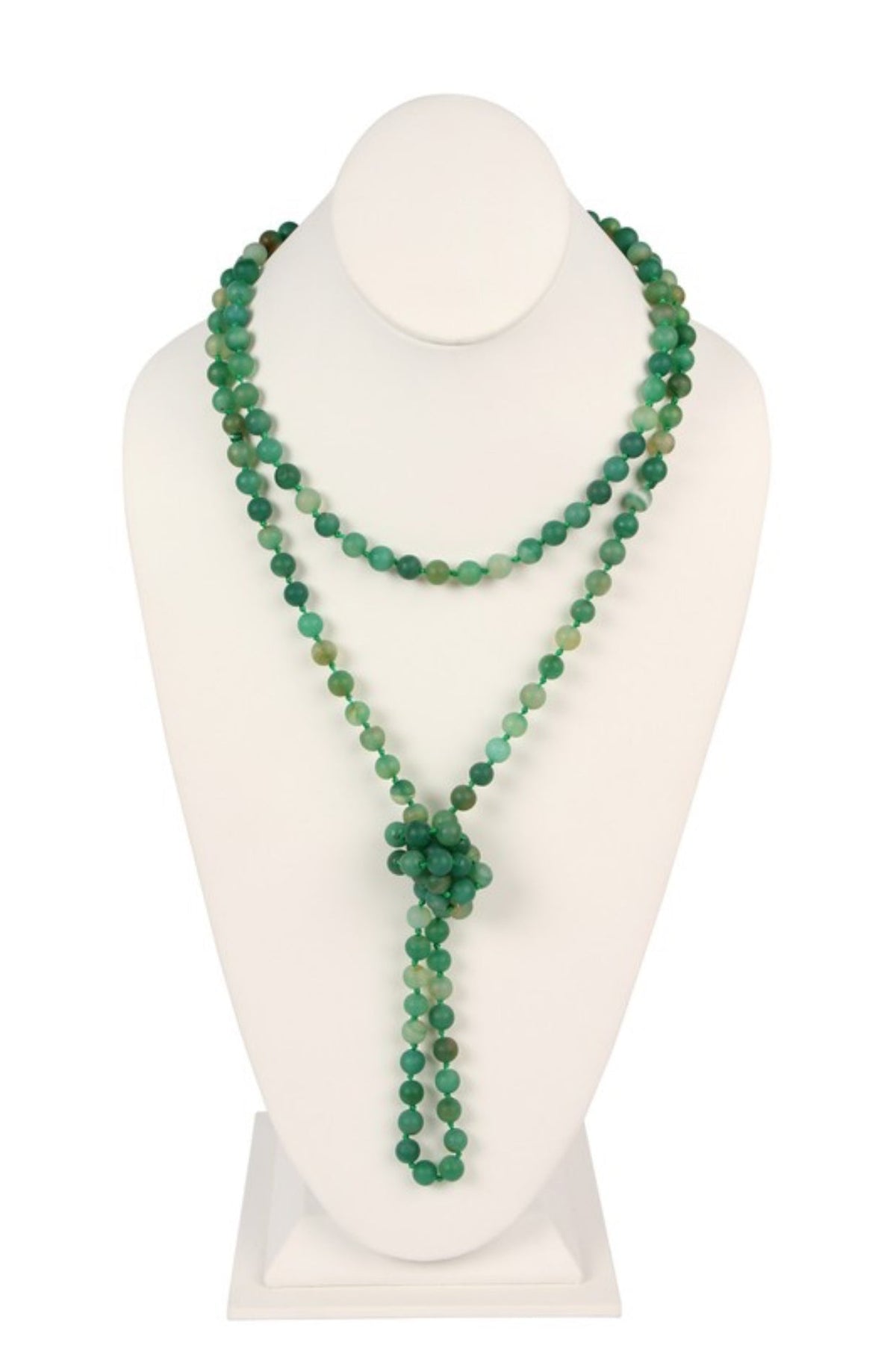 Natural Stone Bead Necklace
