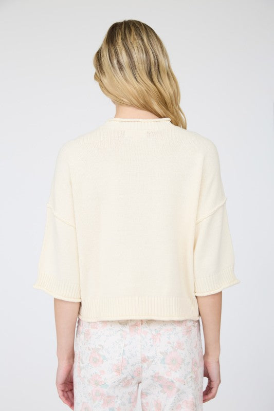 Cameron Knit Pullover Ivory