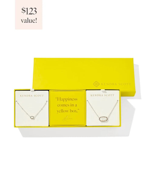 KS ELISA GIFT SET OF 2 SILVER