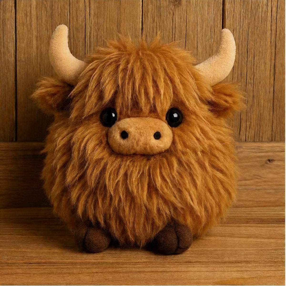 🔥 THE VIRAL EMOTIONAL SUPPORT PLUSH! 🐂 Highland Cow Plush 💖 Soft, Cuddly & Perfect for Stress Relief