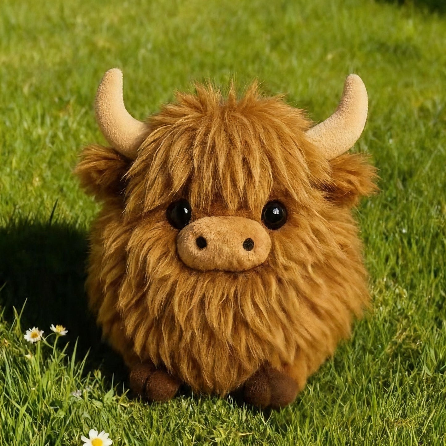 🔥 THE VIRAL EMOTIONAL SUPPORT PLUSH! 🐂 Highland Cow Plush 💖 Soft, Cuddly & Perfect for Stress Relief