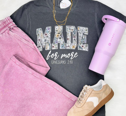 Comfort Colors Made For More Tee Pepper