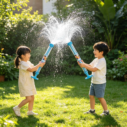 🌈 Glowing Rainbow Water Blaster | Summer Fun That Pops Like Magic! ✨