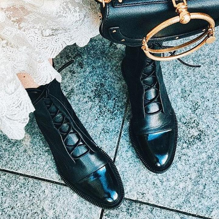 Urielle - Luxe High-Heeled Boots