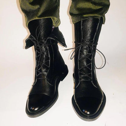 Urielle - Luxe High-Heeled Boots