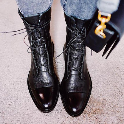 Urielle - Luxe High-Heeled Boots
