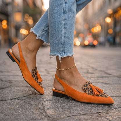 Belvara - Premium Slingback Flats