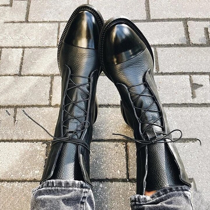 Urielle - Luxe High-Heeled Boots