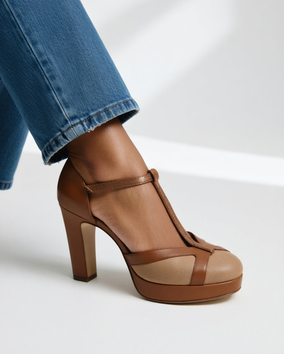 Celandra - Ergonomic Strap Heels