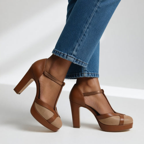 Celandra - Ergonomic Strap Heels