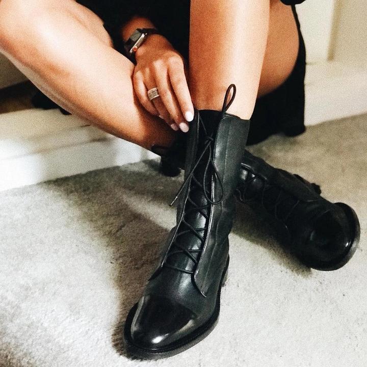 Urielle - Luxe High-Heeled Boots