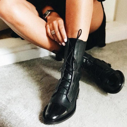 Urielle - Luxe High-Heeled Boots