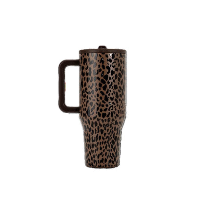 HydroJug Traveler 32oz Brown Leopard