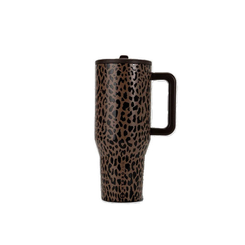 HydroJug Traveler 32oz Brown Leopard