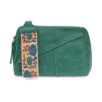 Joy Susan Gigi Crossbody with Wrist Strap Jungle Green