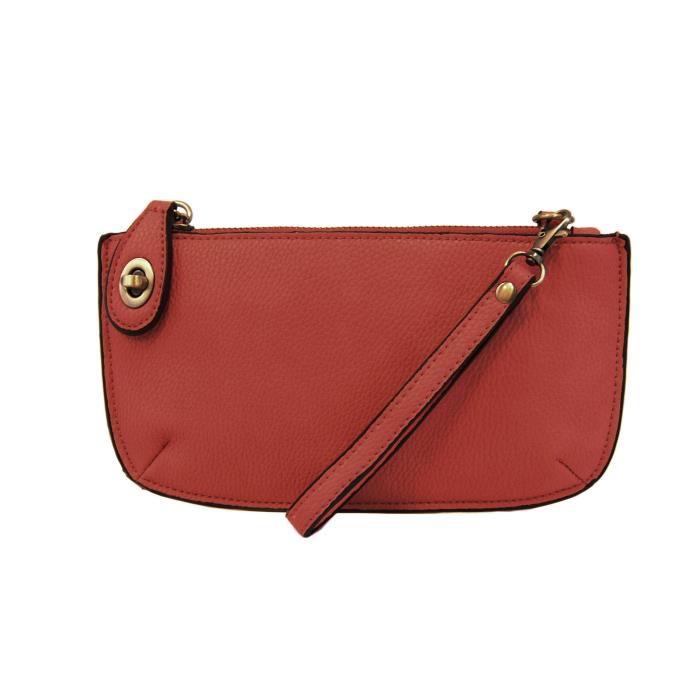 Joy Susan Mini Crossbody Wristlet Clutch Apple