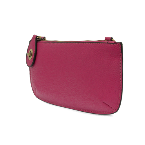 Joy Susan Mini Crossbody Wristlet Clutch Fuchsia