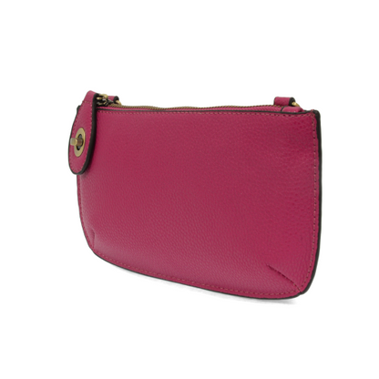 Joy Susan Mini Crossbody Wristlet Clutch Fuchsia