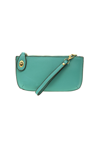 Joy Susan Mini Crossbody Wristlet Clutch Mayan Green