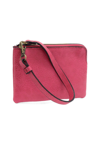 Joy Susan Pippa Wristlet Magenta