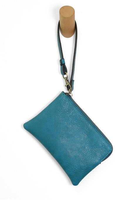 Joy Susan Pippa Wristlet Turquoise