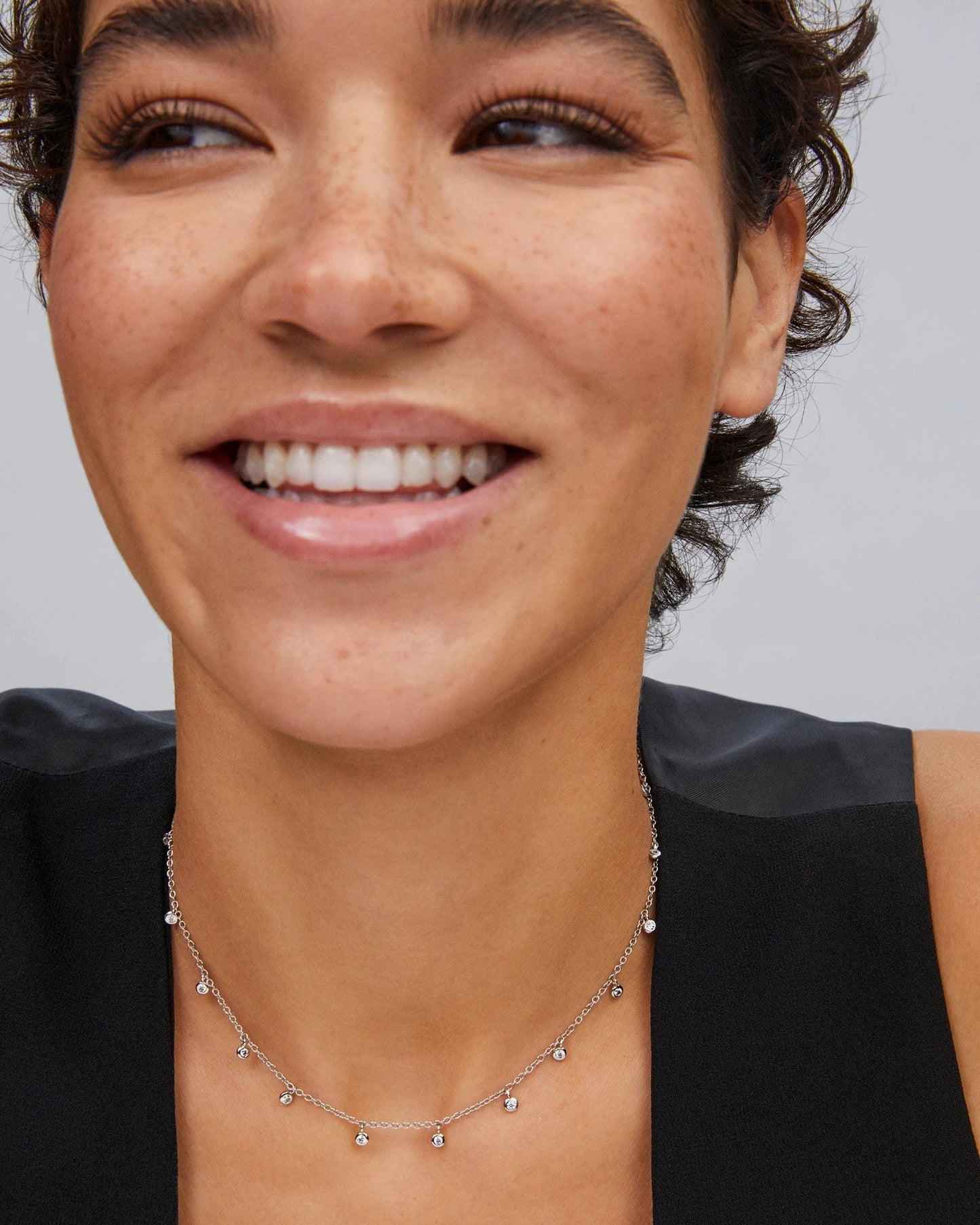 KS AMELIA CHAIN NECKLACE SILVER