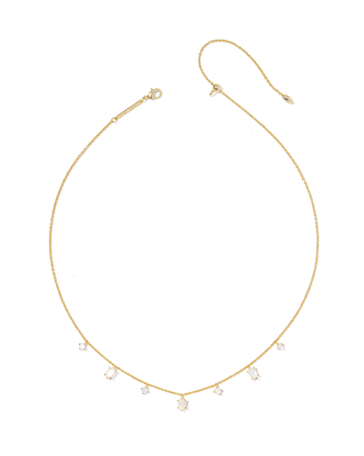 KS CAILIN DELICATE STRAND NECKLACE GOLD