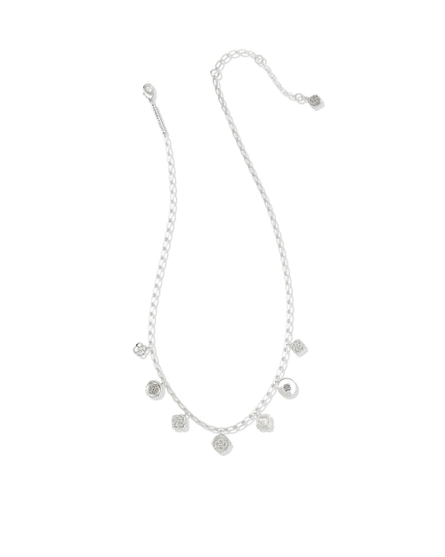 KS DIRA CHARM NECKLACE SILVER