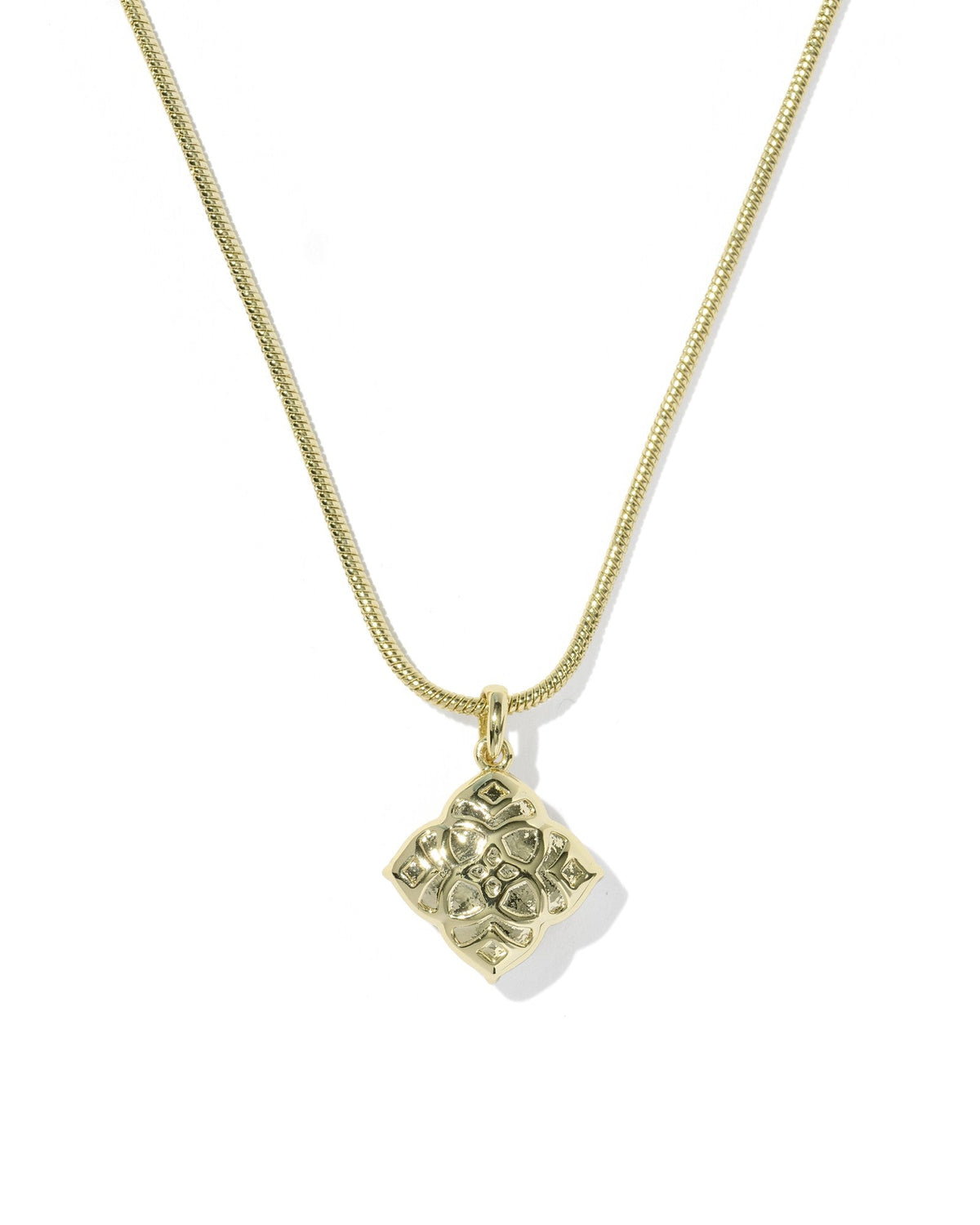 KS DIRA PEARL SHORT PENDANT NECKLACE GOLD