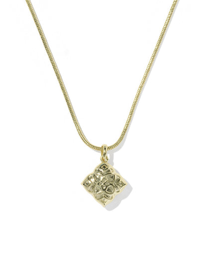 KS DIRA PEARL SHORT PENDANT NECKLACE GOLD