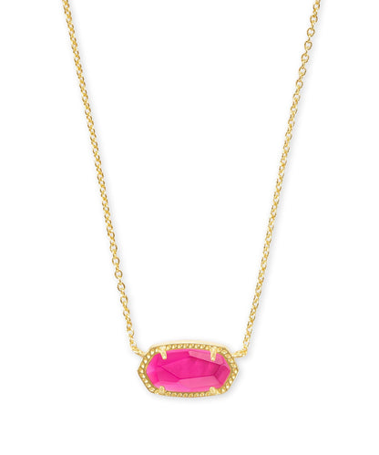 KS ELISA SHORT PENDANT NECKLACE GOLD