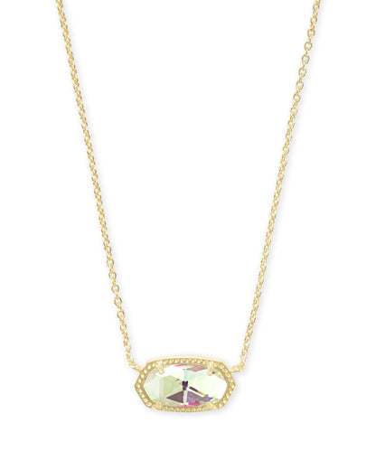 KS ELISA SHORT PENDANT NECKLACE GOLD