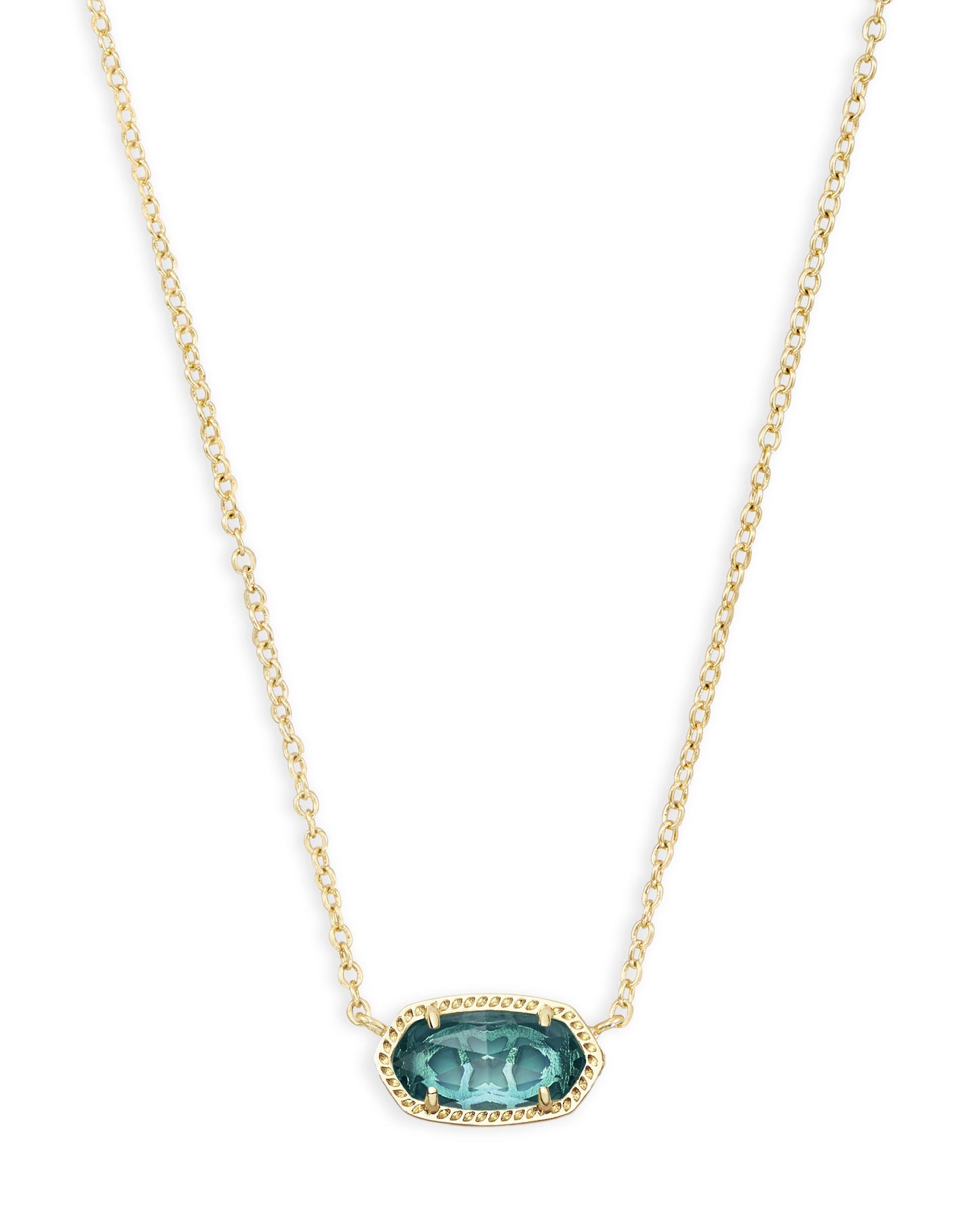 KS ELISA SHORT PENDANT NECKLACE GOLD