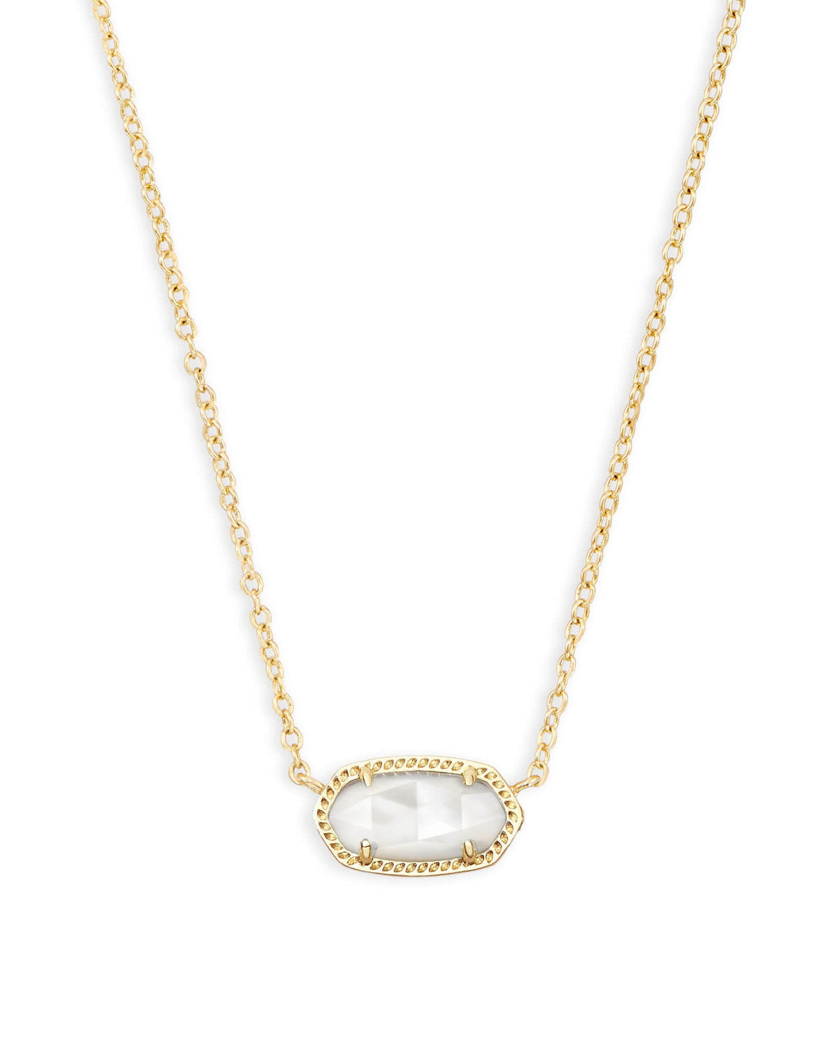 KS ELISA SHORT PENDANT NECKLACE GOLD