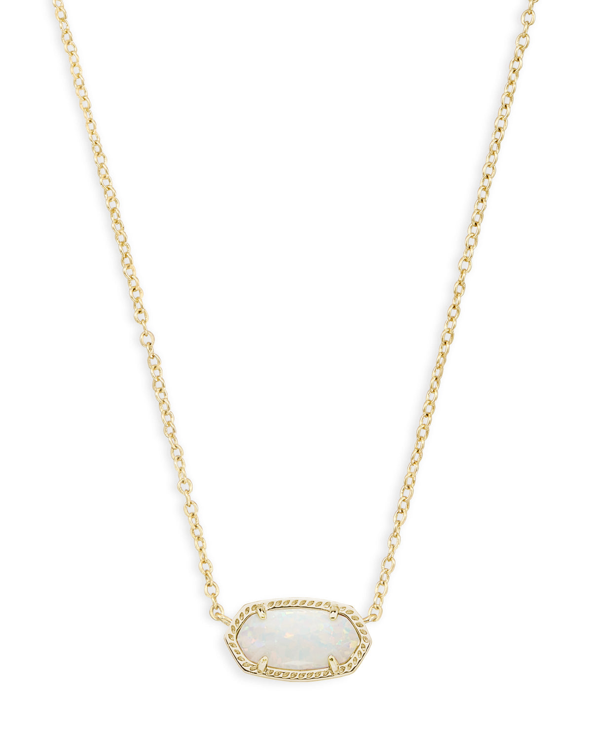 KS ELISA SHORT PENDANT NECKLACE GOLD