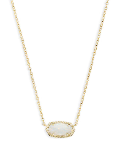 KS ELISA SHORT PENDANT NECKLACE GOLD