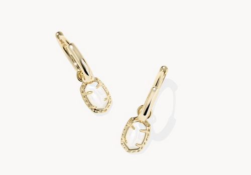 KS EMILIE HUGGIE EARRINGS Natural