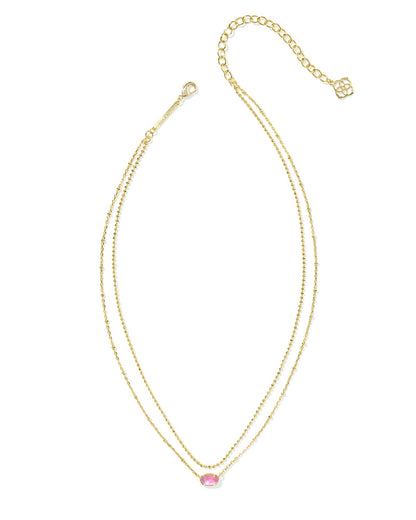 KS EMILIE MULTI STRAND NECKLACE GOLD