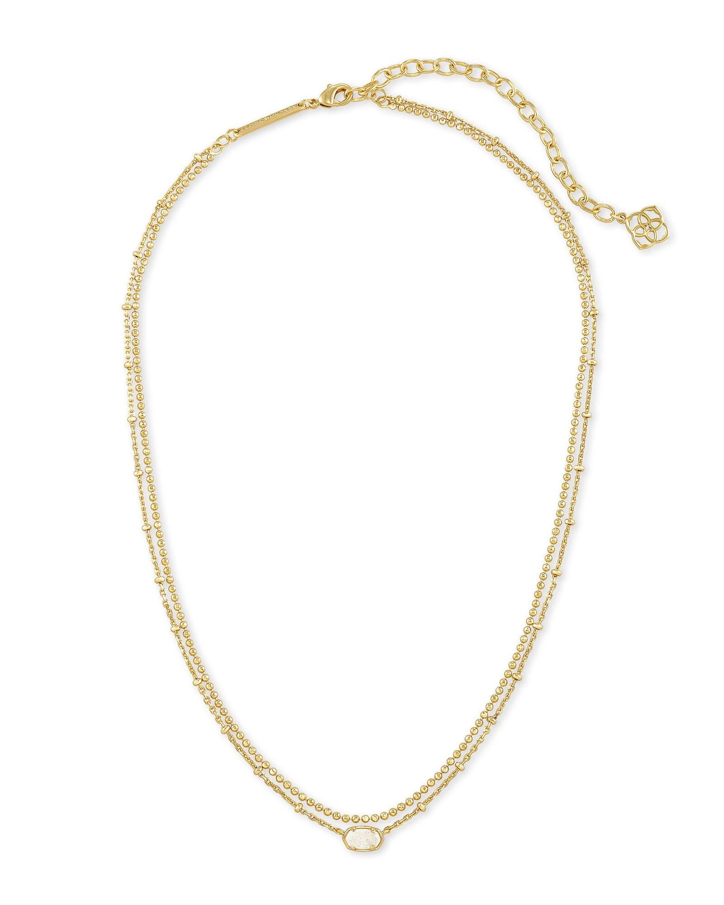 KS EMILIE MULTI STRAND NECKLACE GOLD