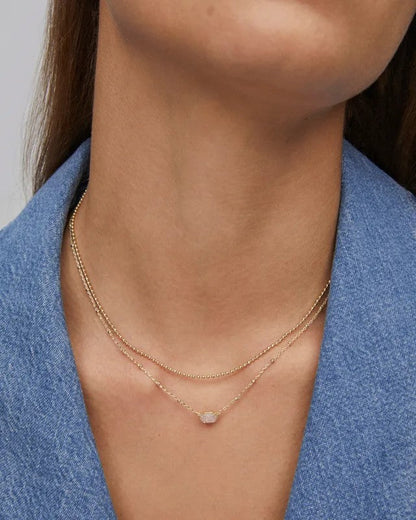 KS EMILIE MULTI STRAND NECKLACE GOLD