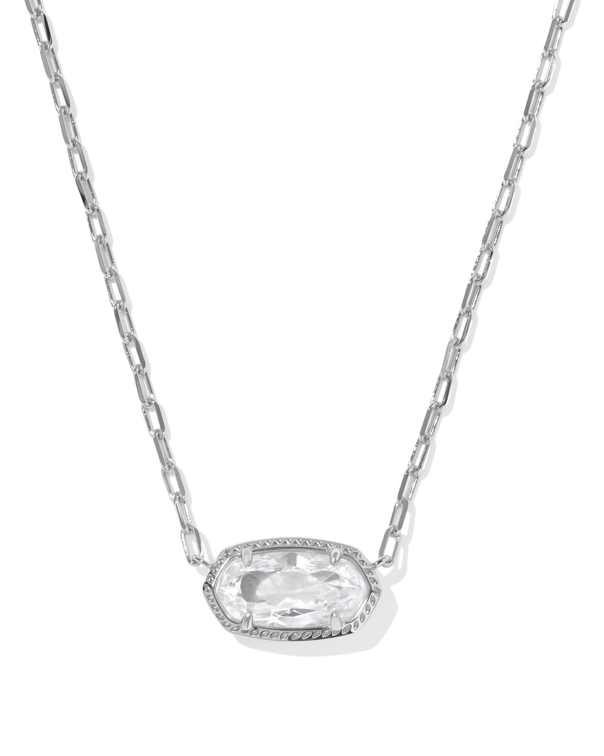 KS Elisa Luxe Pendant Necklace Silver