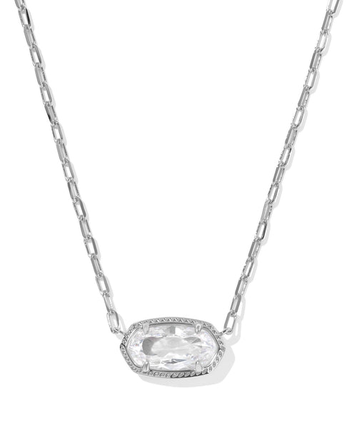KS Elisa Luxe Pendant Necklace Silver