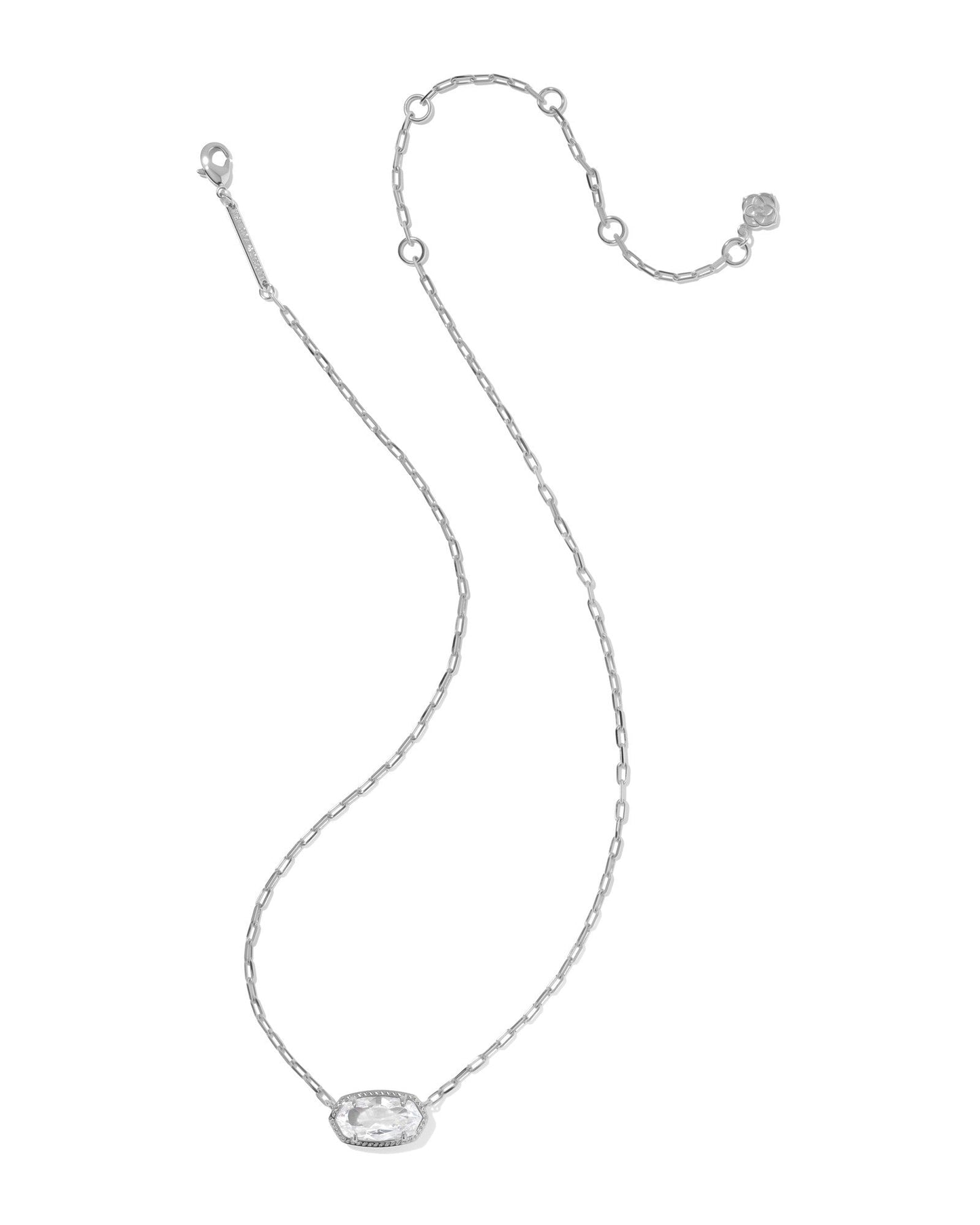 KS Elisa Luxe Pendant Necklace Silver