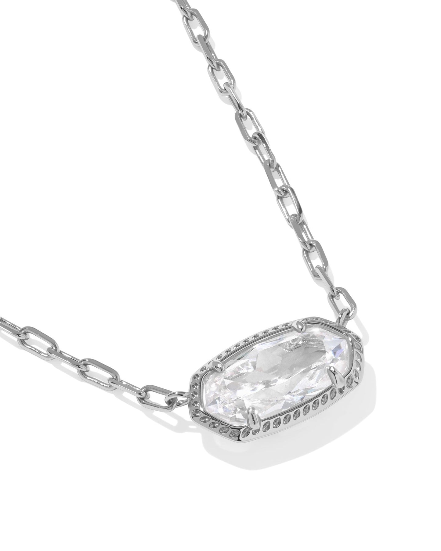 KS Elisa Luxe Pendant Necklace Silver