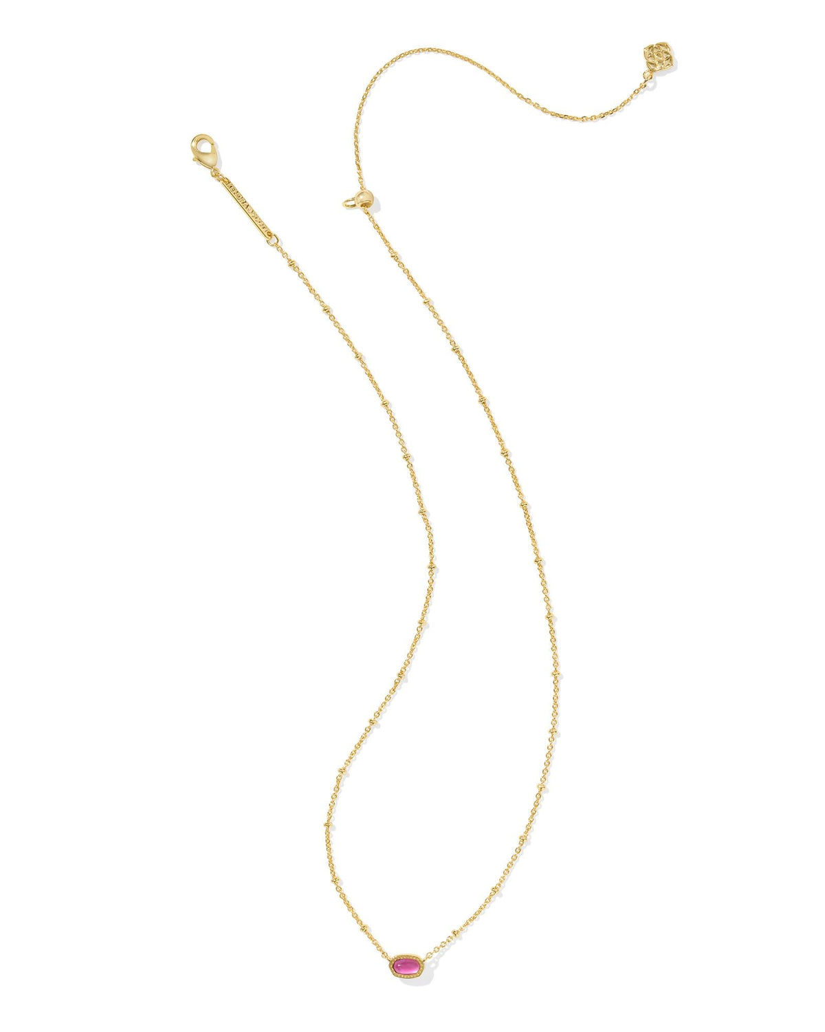KS MINI ELISA SATELLITE SHORT PENDANT NECKLACE GOLD