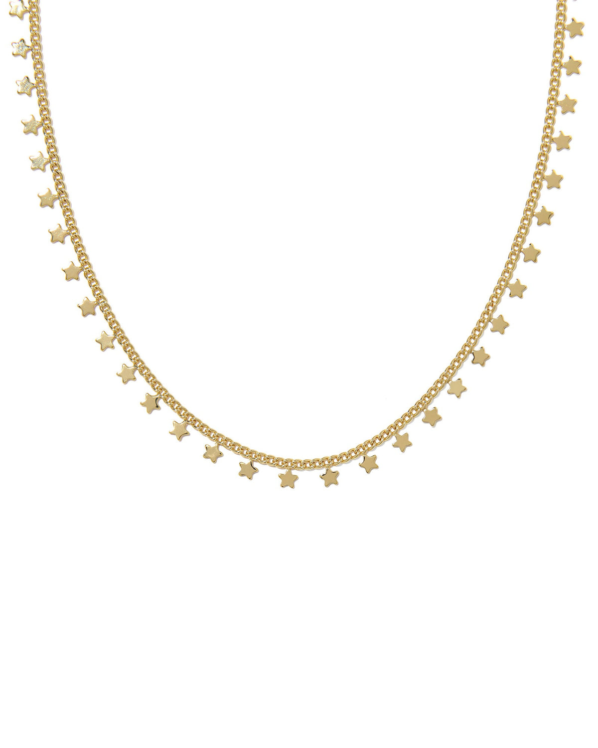 KS PARKER STAR STRAND NECKLACE GOLD