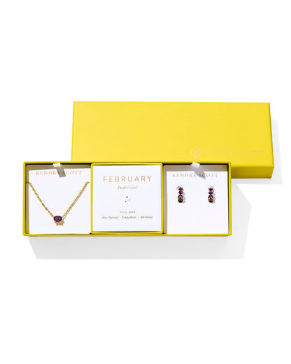 KS CAILIN Birthstone Gift Set Gold