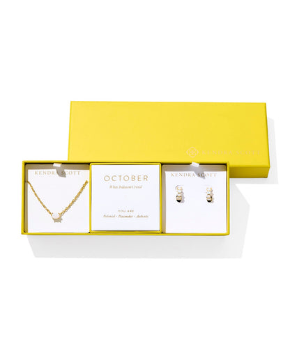 KS CAILIN Birthstone Gift Set Gold