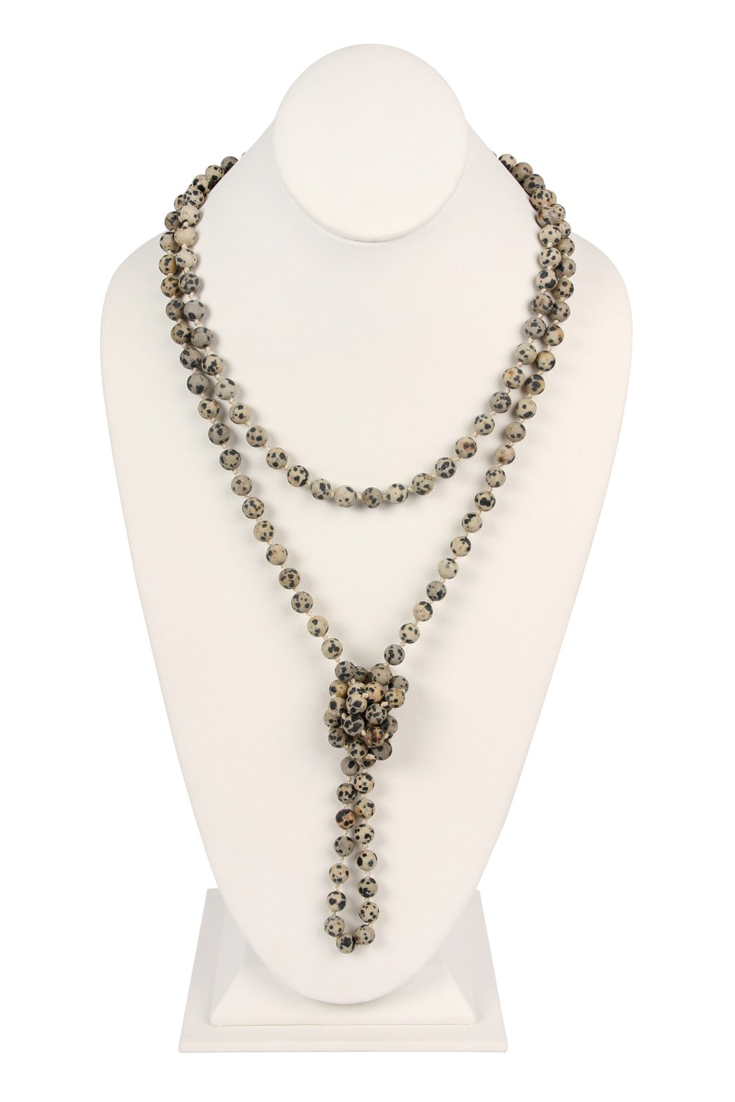 Natural Stone Bead Necklace